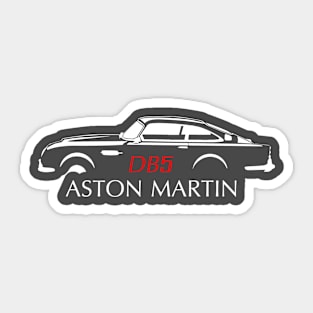 Aston Martin DB5 Vintage Sticker